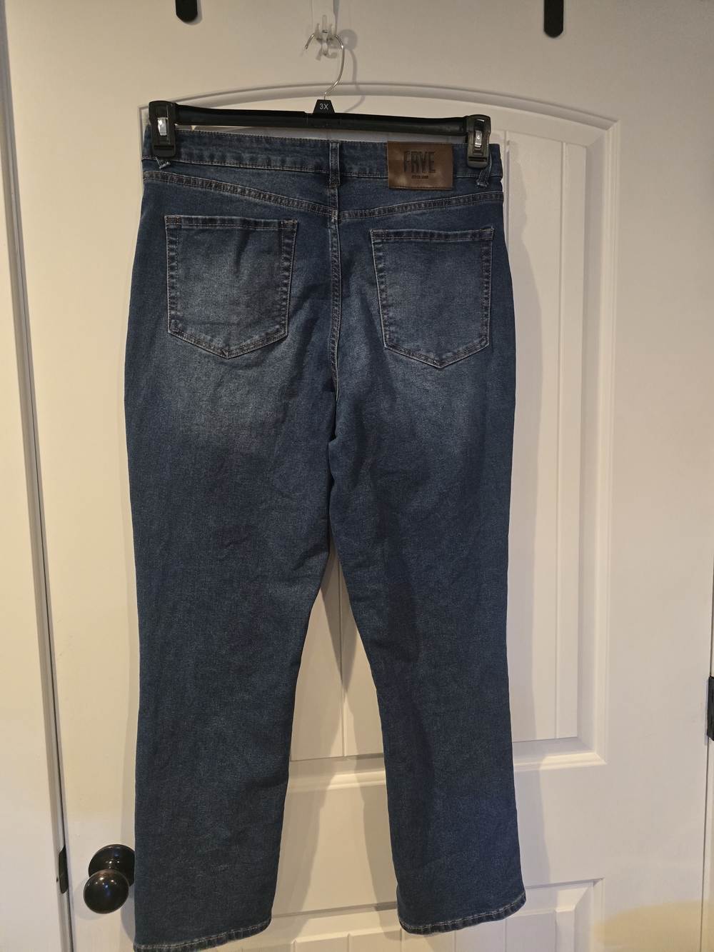 Frye Slim High-Rise Skinny Jeans in Blue Wash 34x29 - Picture 3 of 8